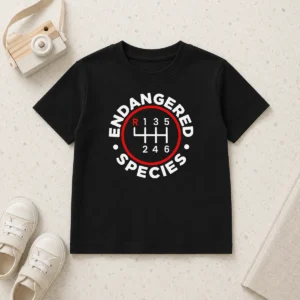 Pretty Pretty Endangered Species Funny Geek Kids T-Shirt