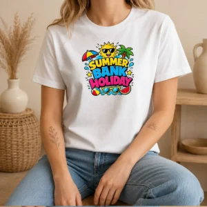 Pretty Cartoon Summer Bank Holiday Beach Ball Watermelon