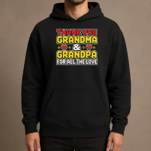 Nice Grandparents Day Appreciation Gift Family Love Hoodie