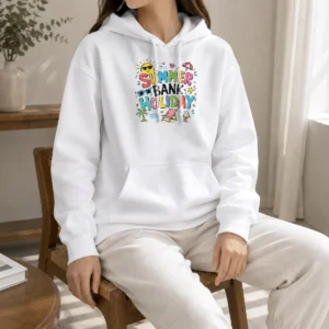 Official Good Doodle Summer Bank Holiday Beach Fun ICE Cream Hoodie