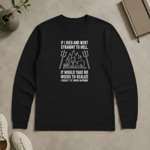 Perfect Original Taking Me Weeks To Realize I Wasn'T At Work Anymore Geek Long Sleeve Shirt