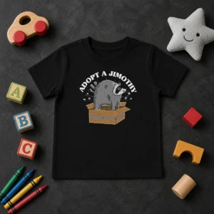 Nice Top Adopt A Jimothy Kids T-Shirt