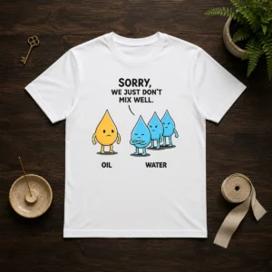 Pretty Sorry We Just Don'T Mix Well Geek
