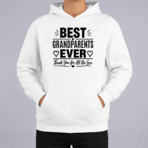 Hot Good Grandparents Day Best Grandparents Ever Minimalist Hoodie