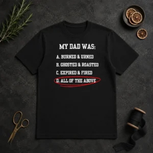 Pretty My Dad Was All Of The Above Funny Quote