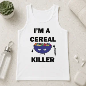 Nice Good I'M A Cereal Killer Tank Top