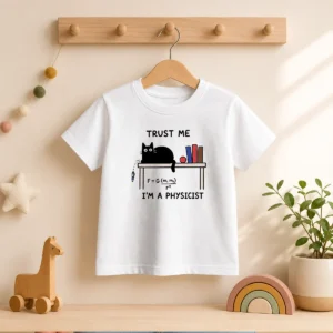 Official Trust Me I'M A Physicist Geek Kids T-Shirt