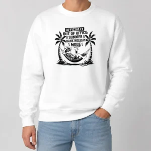 Original Pretty Summer Bank Holiday Stencil For Relaxed Vibes Sweater