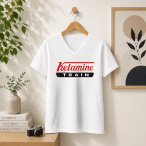 Official Ketamine Train Parody Logo V-Neck Shirt