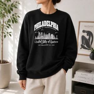 Pretty Awesome Philadelphia State Of Pennsylvania United States Of America Established In 1682 Sweater