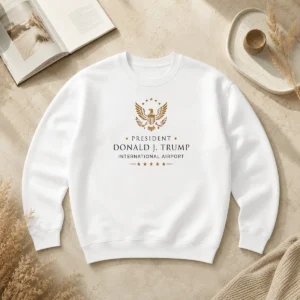 Premium Official President Donald J Trump Internationanl Airport Sweater