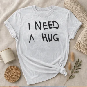 Awesome I Need A Hug Cuddle Comfort Affection Mental Health Washed T-Shirt