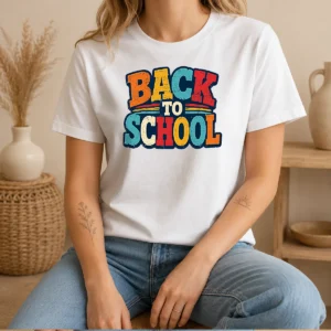 Awesome Colorful Back To School Apple Book Pencil