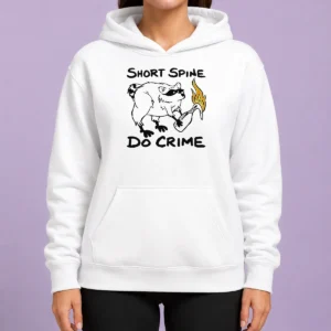 Hot Pretty Short Spine Do Crime Raccoon With Molotov Cocktail Shirt - Image 5
