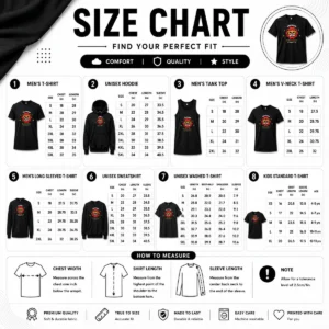 Size chart for Premium Awesome Candiger The Sovereign Grace 4th Designer Toy Life with measurements in inches and cm to help choose the right fit