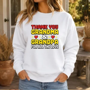 Hot Grandparents Day Appreciation Gift Family Love Sweater