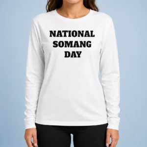 Original Top Post Malone National Somang Day Long Sleeve Shirt