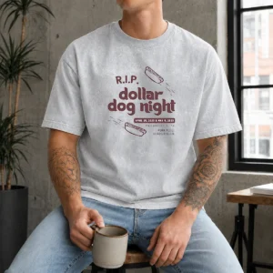 Premium RIP Dollar Dog Night Philadelphia April 25 2023 And May 9 2023 Washed T-Shirt