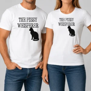 Hot Pretty The Pussy Whisperer With Black Cat Silhouette