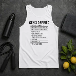 Hot Nice Gen Defined 45 60 Years Old Tank Top