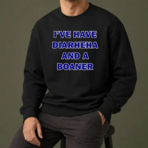 Nice Top I'Ve Have Diarheha And A Boaner Sweater