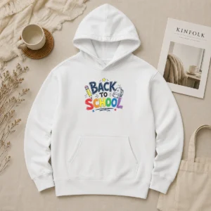 Hot Funny Colorful Bubble Letters Back To School Rainbow Hoodie