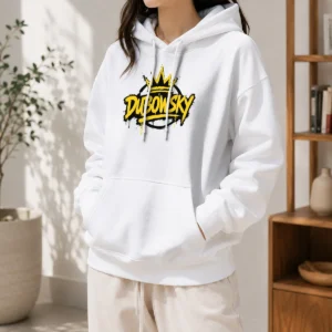 Pretty Dubowsky Graffiti Crown Paint Drip Street Art Logo Hoodie