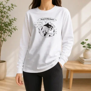 Nice Cat I Hope This Email Finds You Before I Do Long Sleeve Shirt