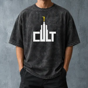 Awesome Moroni The Church Of Jesus Christ Of Latter Day Saints Washed T-Shirt