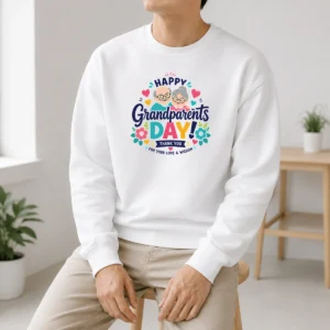 Hot Happy Grandparents Day Floral Love Wisdom Cute Sweater
