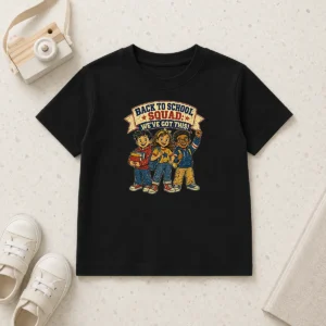 Good Original Back To School Squad Retro Distressed Kids T-Shirt