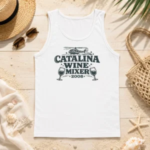 Funny Official Catalina Wine Mixer Tank Top