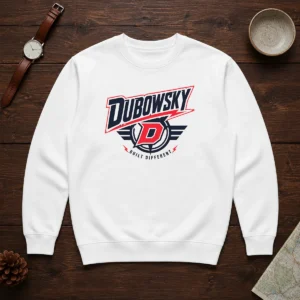Pretty Dubowsky Built Different Lightning Bolt Sports Logo Sweater