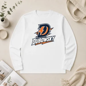 Nice Official Dubowsky Lightning Bolt D Letter Esports Logo Long Sleeve Shirt