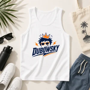 Good Dubowsky Cool King Crown Sunglasses Mascot Logo Tank Top