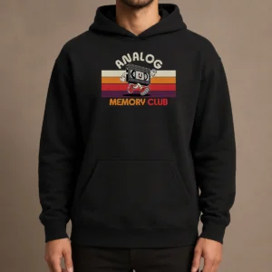 Premium Top Analog Memory Club Hoodie