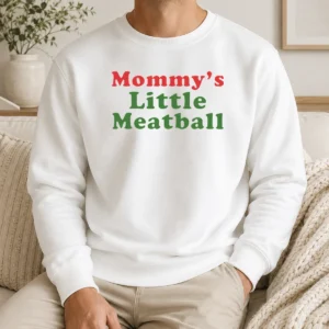 Good Top Mommy'S Little Meatball Baby Toddler Cute Sweater