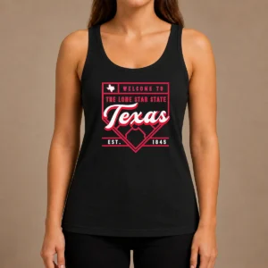 Official Welcome To The Lone Star State Texas Est 1845 Tank Top