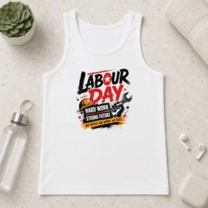 Nice Top Pretty Grunge Labour Day Hard Work Strong Future Fist Tank Top