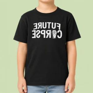 Hot Original Distressed Future Corpse With Coffin Kids T-Shirt