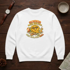 Premium Summer Bank Holiday Vintage Chill Sun Sweater