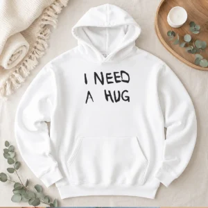 Awesome I Need A Hug Cuddle Comfort Affection Mental Health Hoodie
