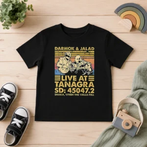 Happy Awesome Vintage Darmok And Jalad Live At Tanagra Shaka When The Walls Fell Kids T-Shirt