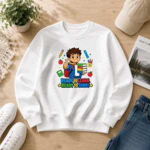 Nice Ready To Shine Back To School Spirit Sweater