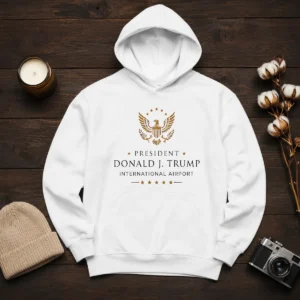 Hot President Donald J Trump Internationanl Airport Hoodie