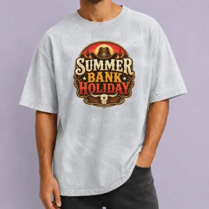 Nice Original Western Cowboy Summer Bank Holiday Bull Skull Desert Shirt - Image 8