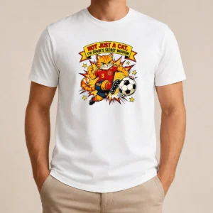 Hot Pretty Spain Soccer Cat Meme Comic Funny Football Humor