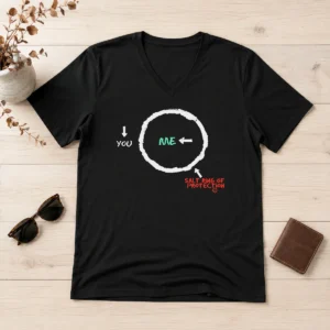 Premium Good Salt Ring Of Protection Geek V-Neck Shirt