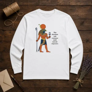 Nice Ra The Diarrhea Will Continue Until Morale Improves Long Sleeve Shirt
