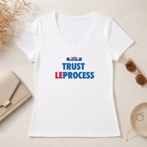Original Pretty Lebron James Philadelphia 76ers Trust Leprocess V-Neck Shirt